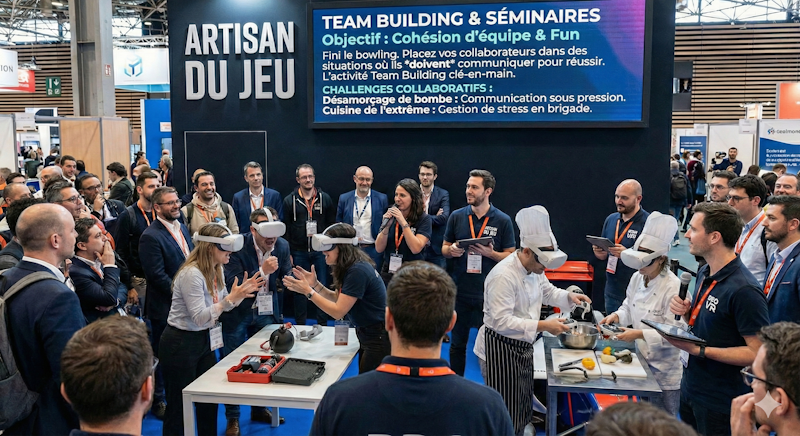 Animation Stand Salon Réalité Virtuelle