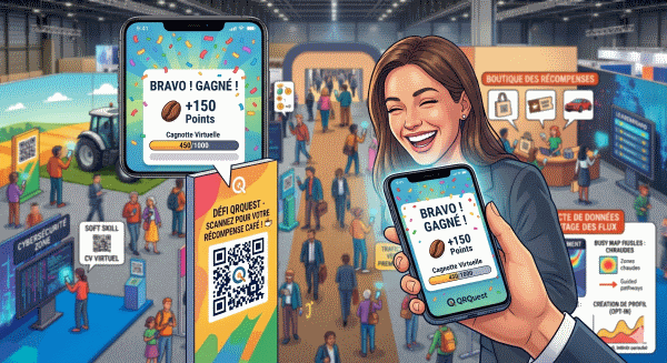Animation de stand sur un salon professionnel